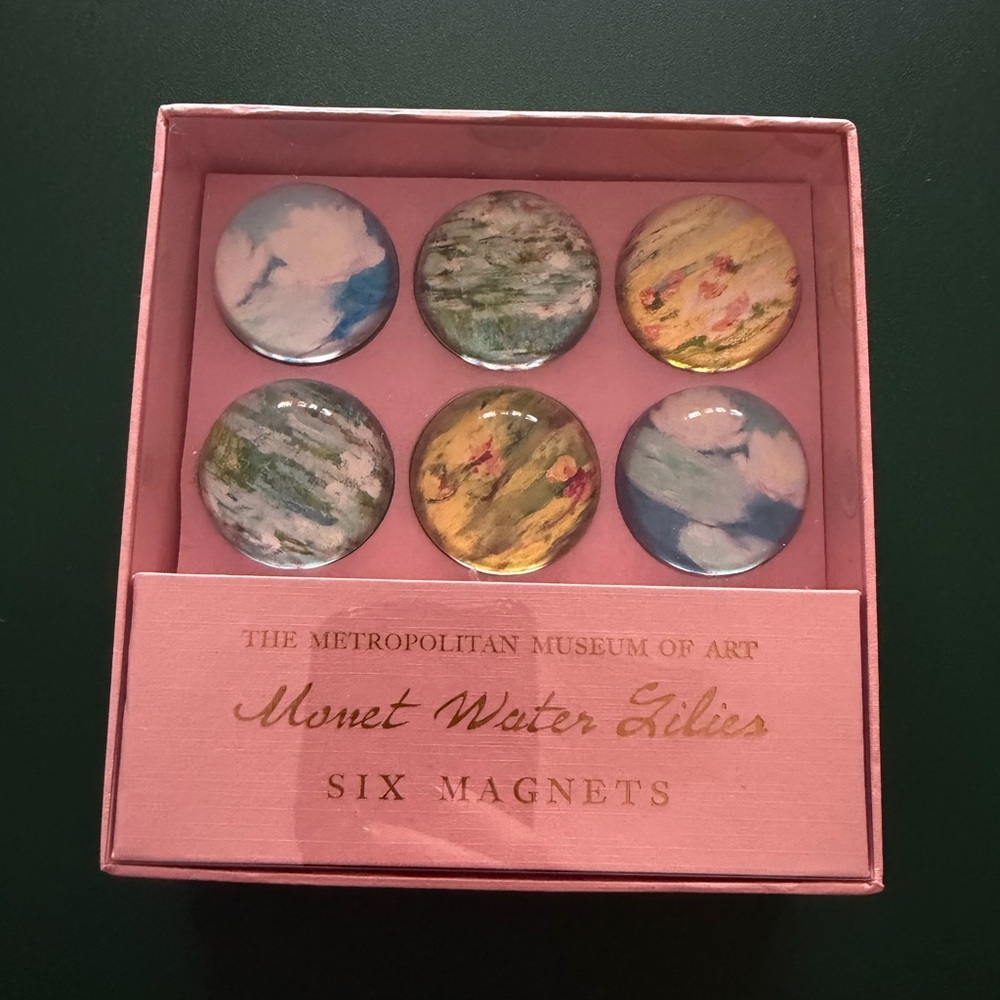 The Met Monet Water Lilies Magnets